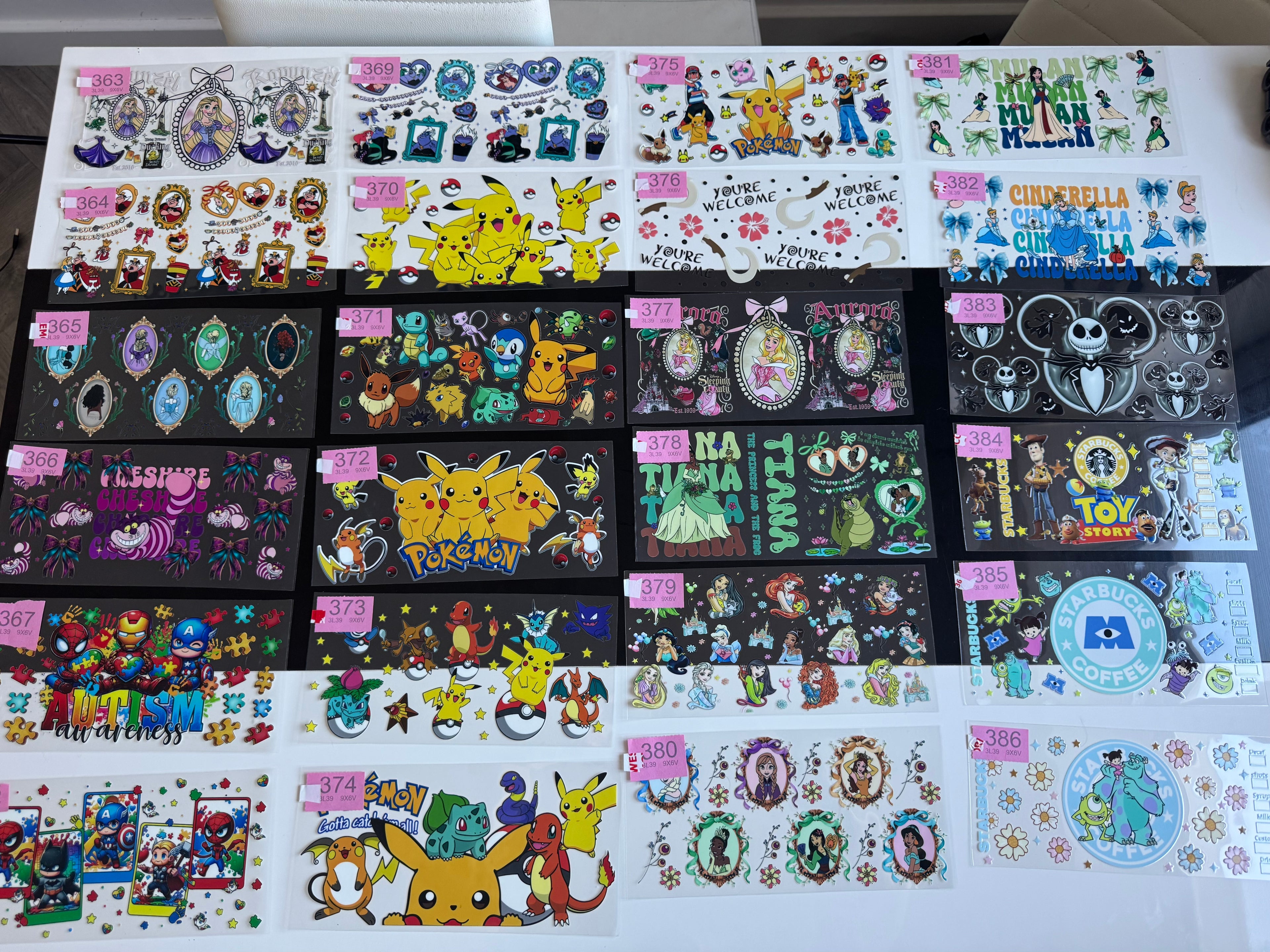 351-400 Wraps/Decals