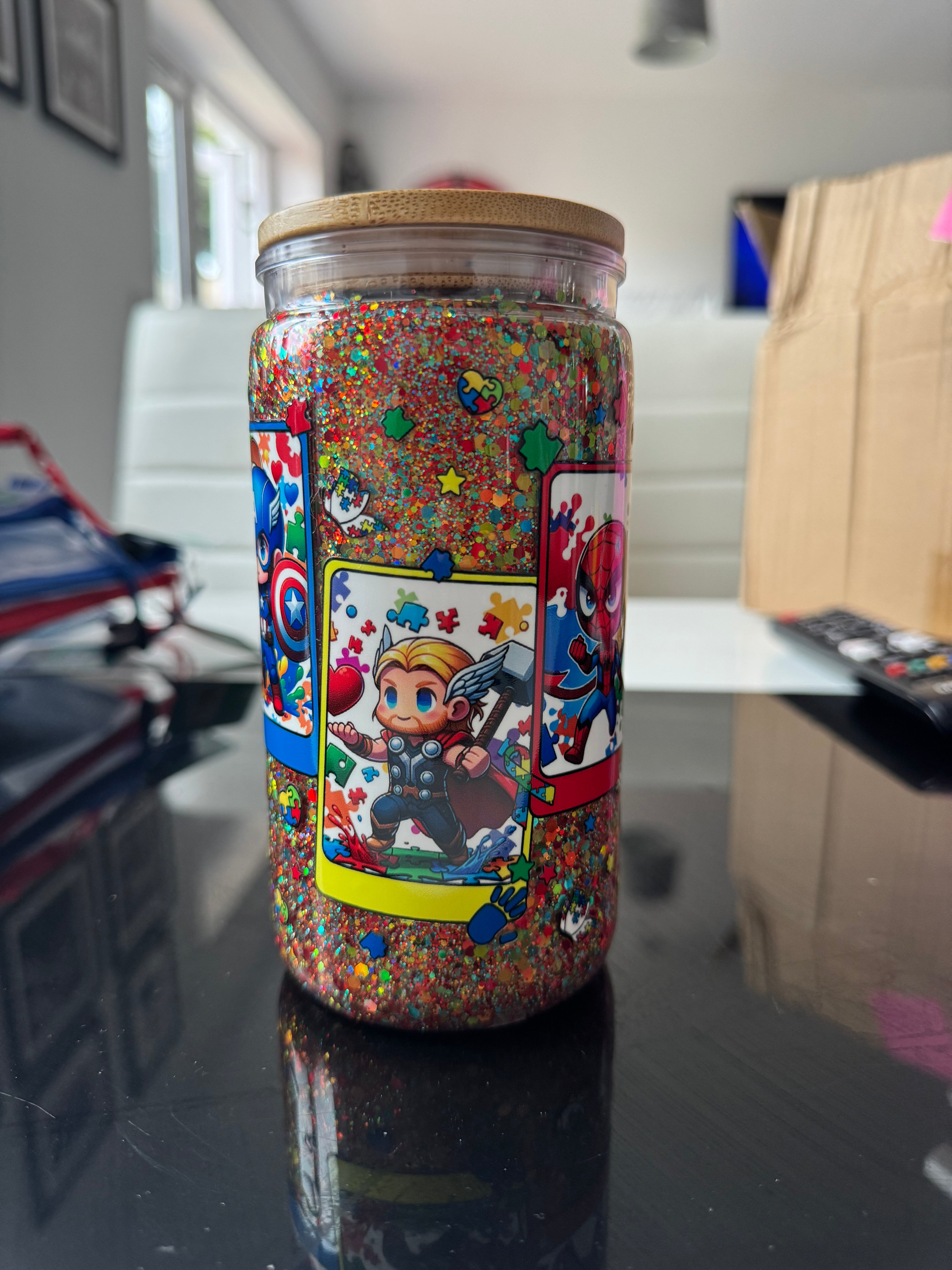 RTS Marvel Autism Awareness 16OZ Acrylic Tumbler