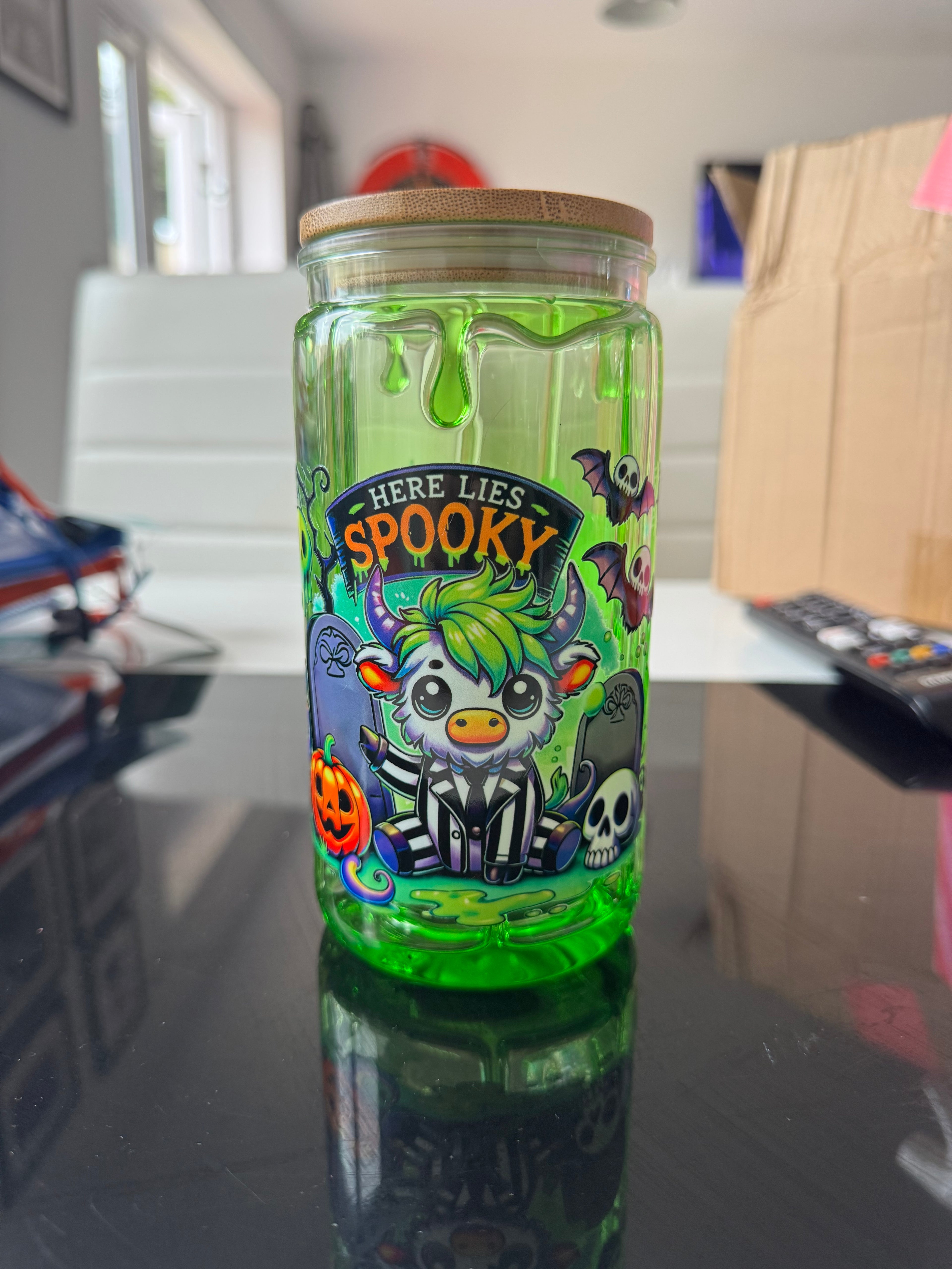 RTS Beetle Cow 16OZ Acrylic Tumbler