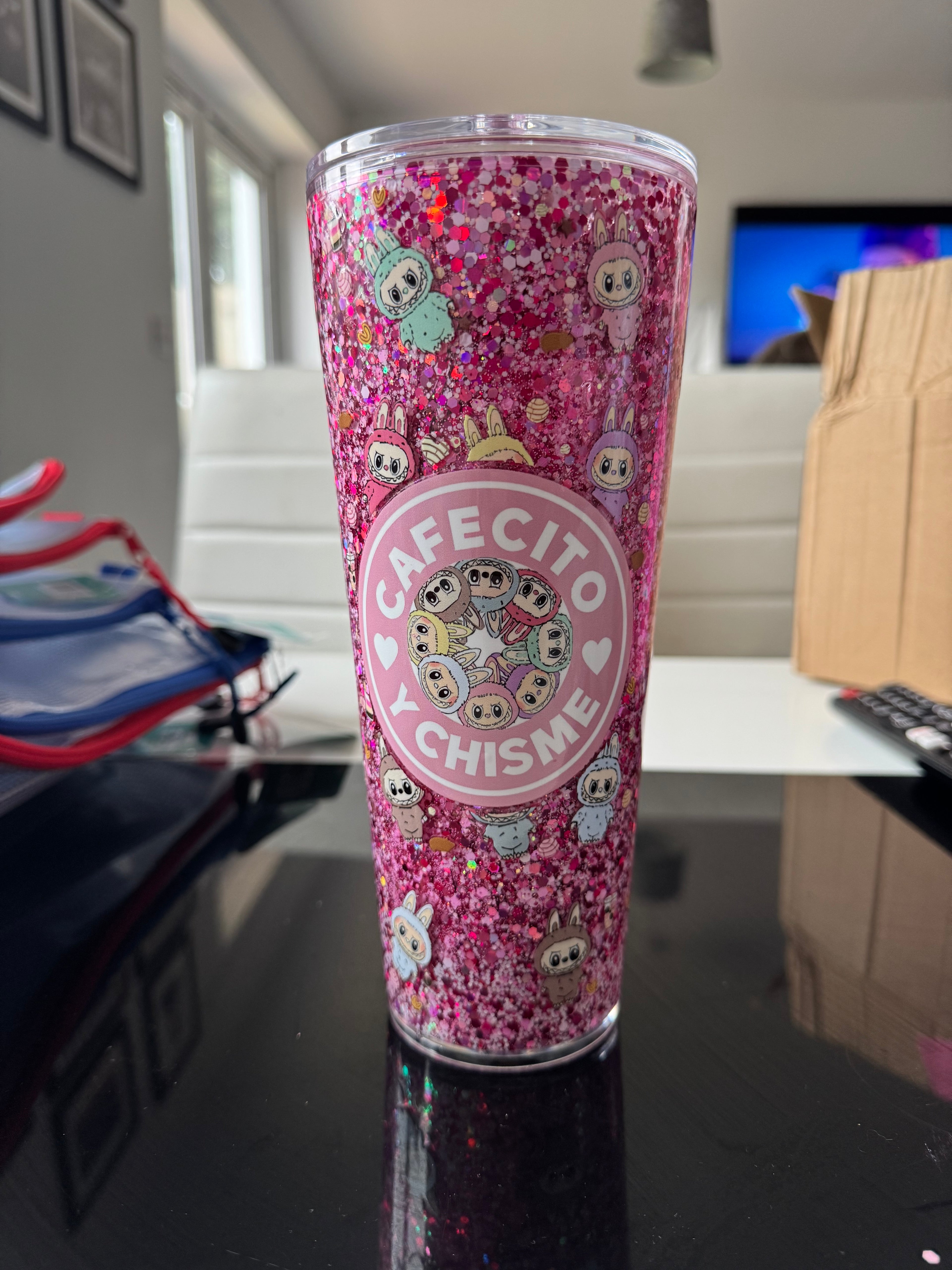 RTS 24OZ NO FLOW LABUBU Acrylic Tumbler