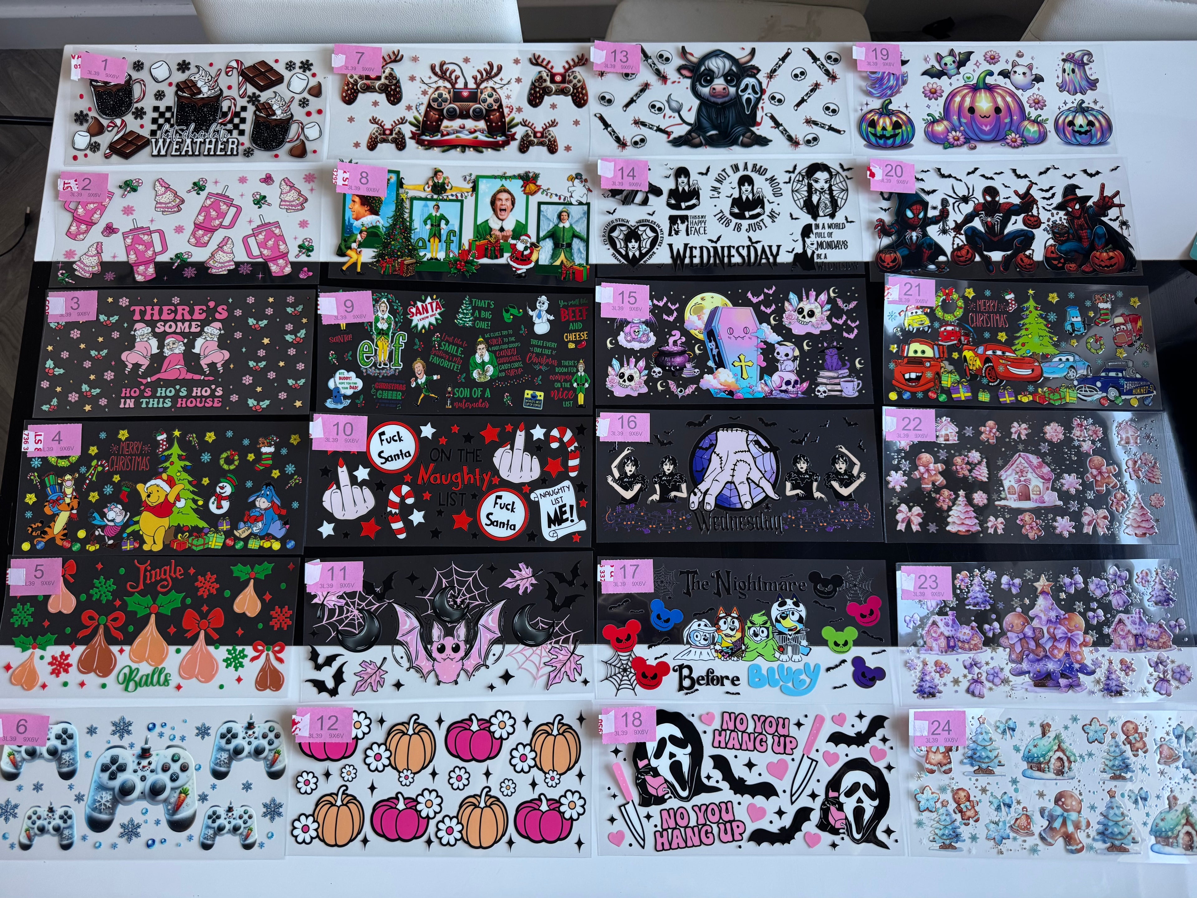 1-50 Wraps/Decals