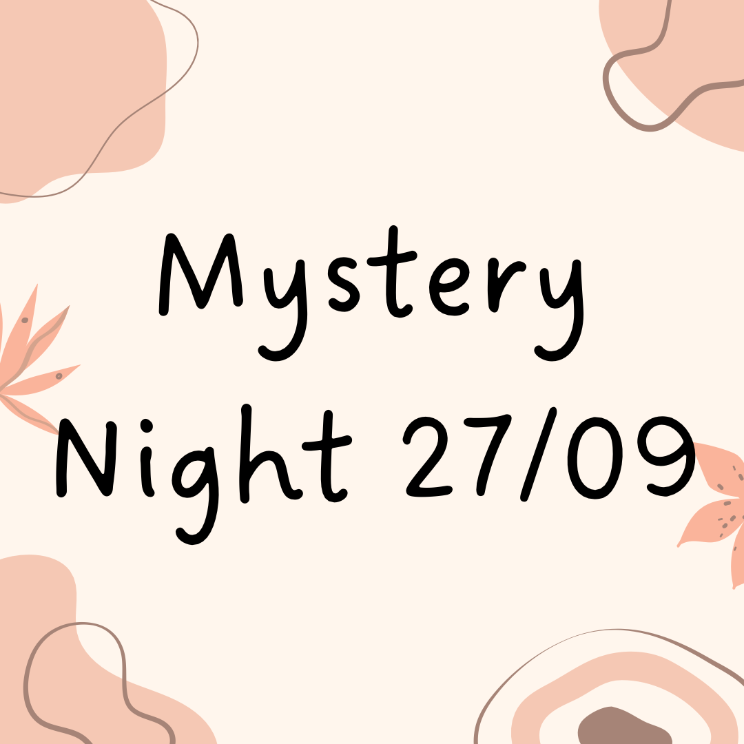 MYSTERY NIGHT 27/09