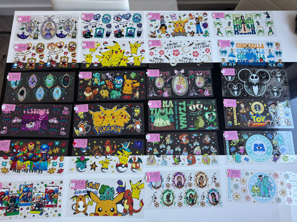351-400 Wraps/Decals