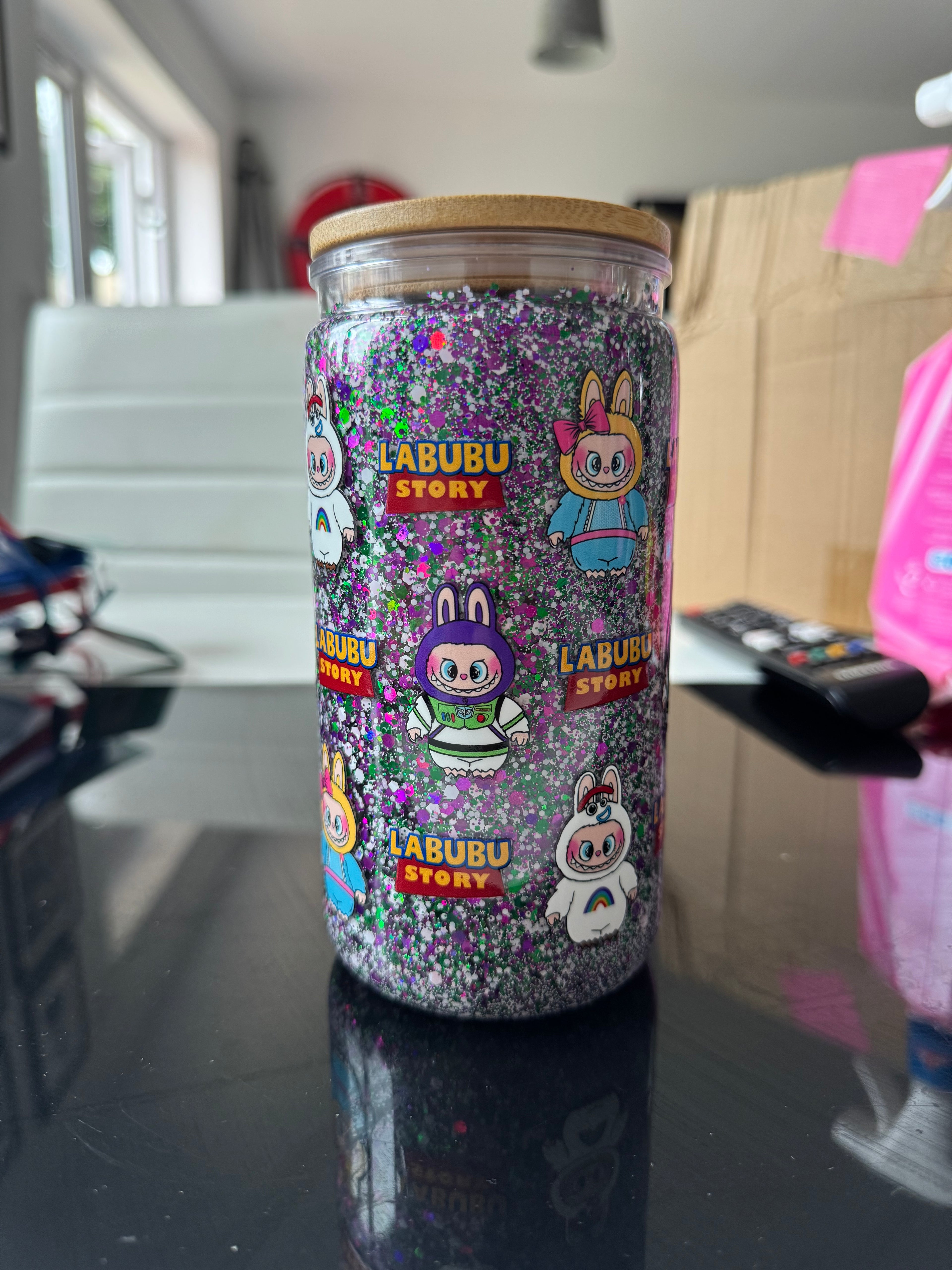 RTS Toy Story Labubu 16OZ Acrylic Tumbler