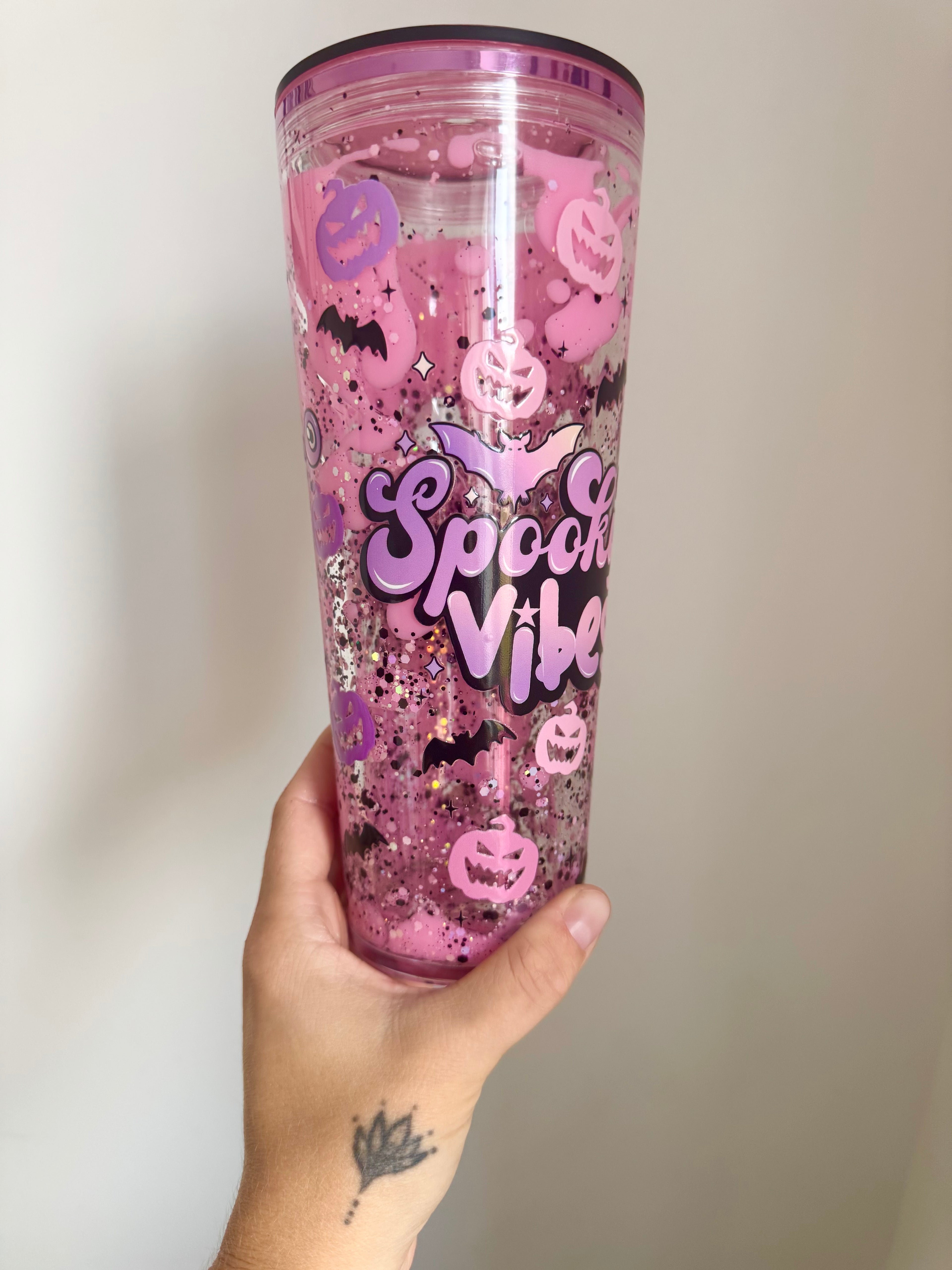 RTS Spooky Season  24OZ LAVA Acrylic Tumbler