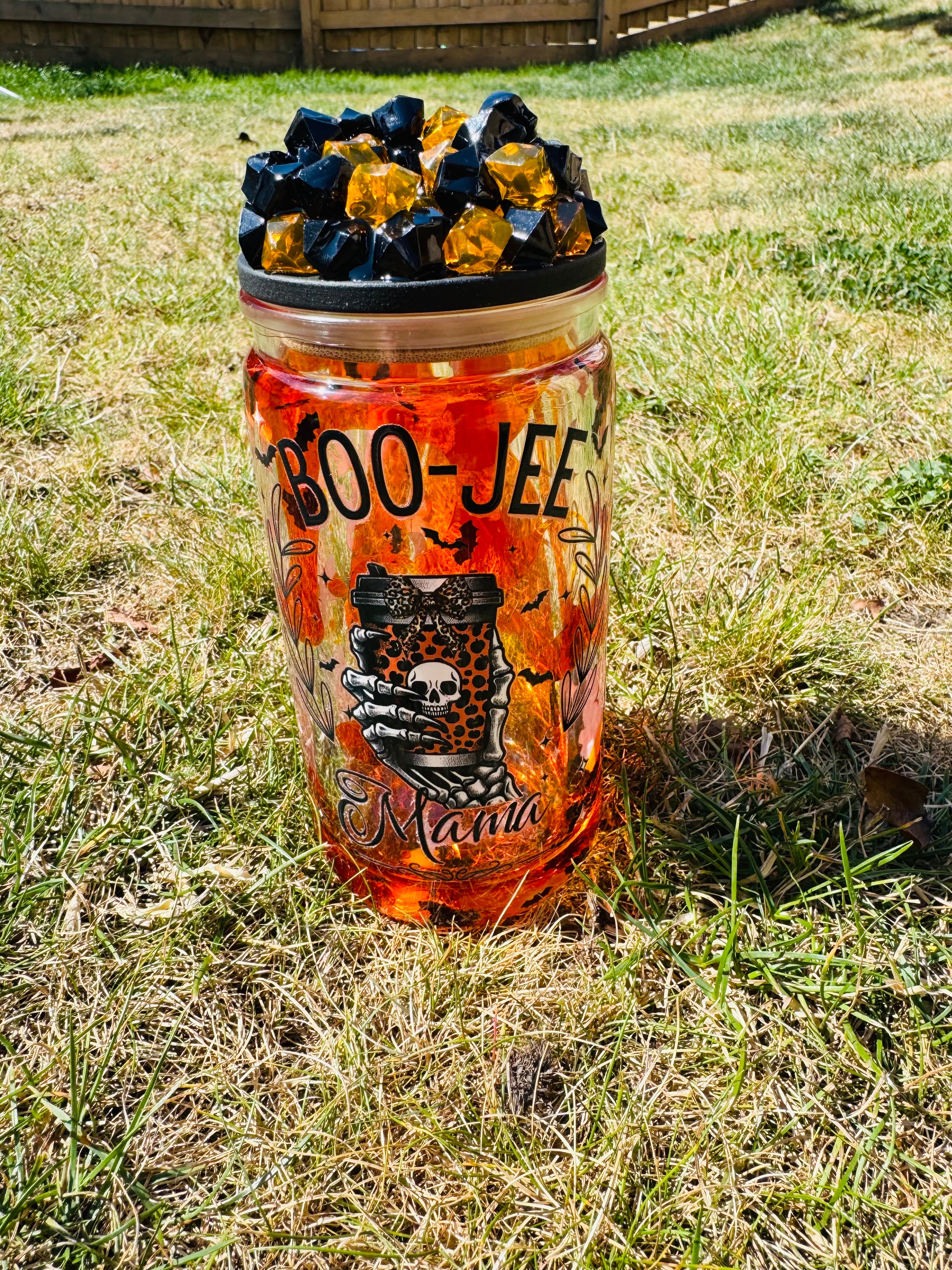 RTS Boojee Mama LAVA 16OZ Acrylic Tumbler
