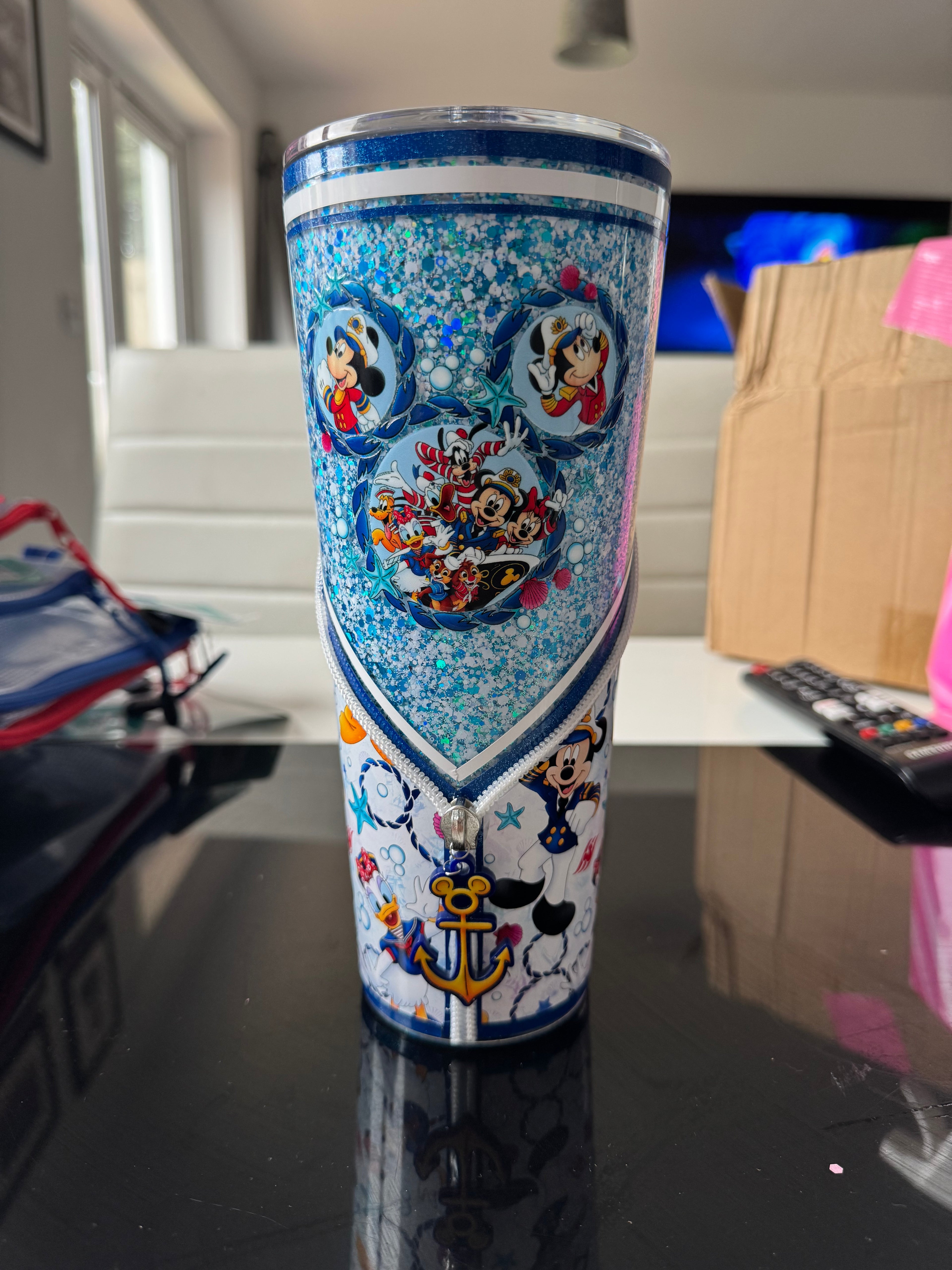 RTS 24OZ Zipper M & Friends Acrylic Tumbler
