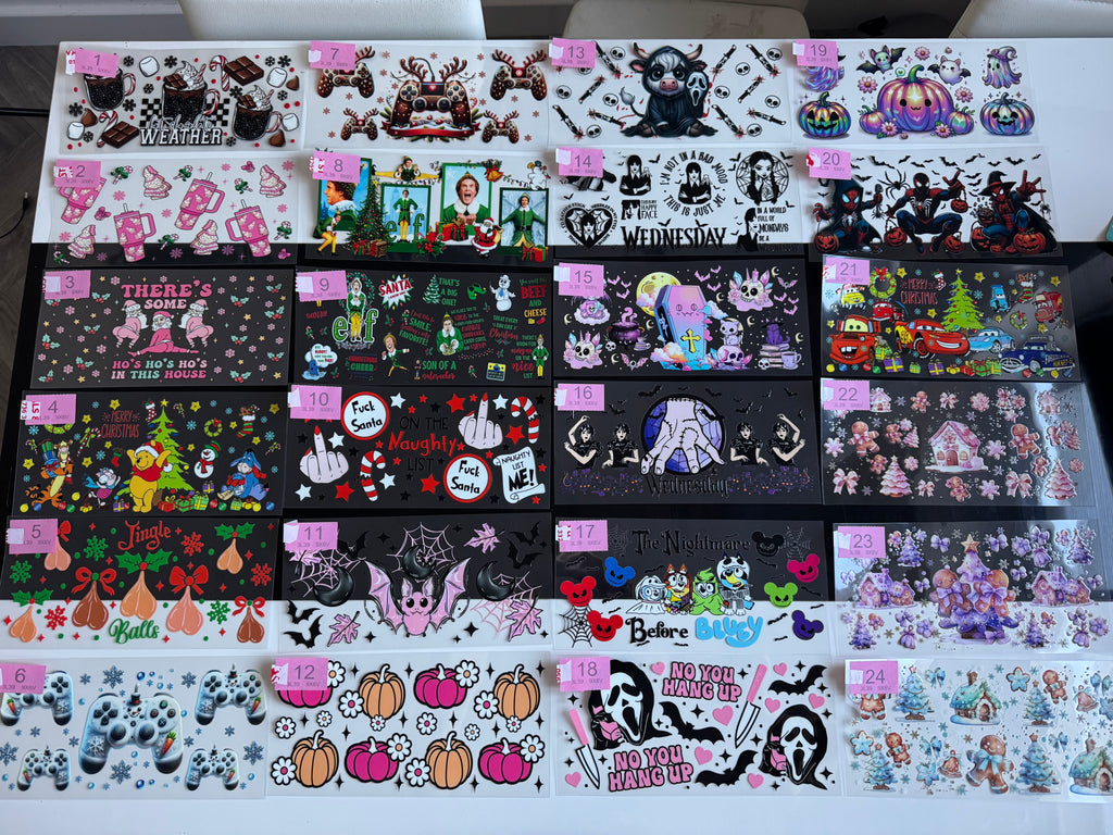 1-50 Wraps/Decals