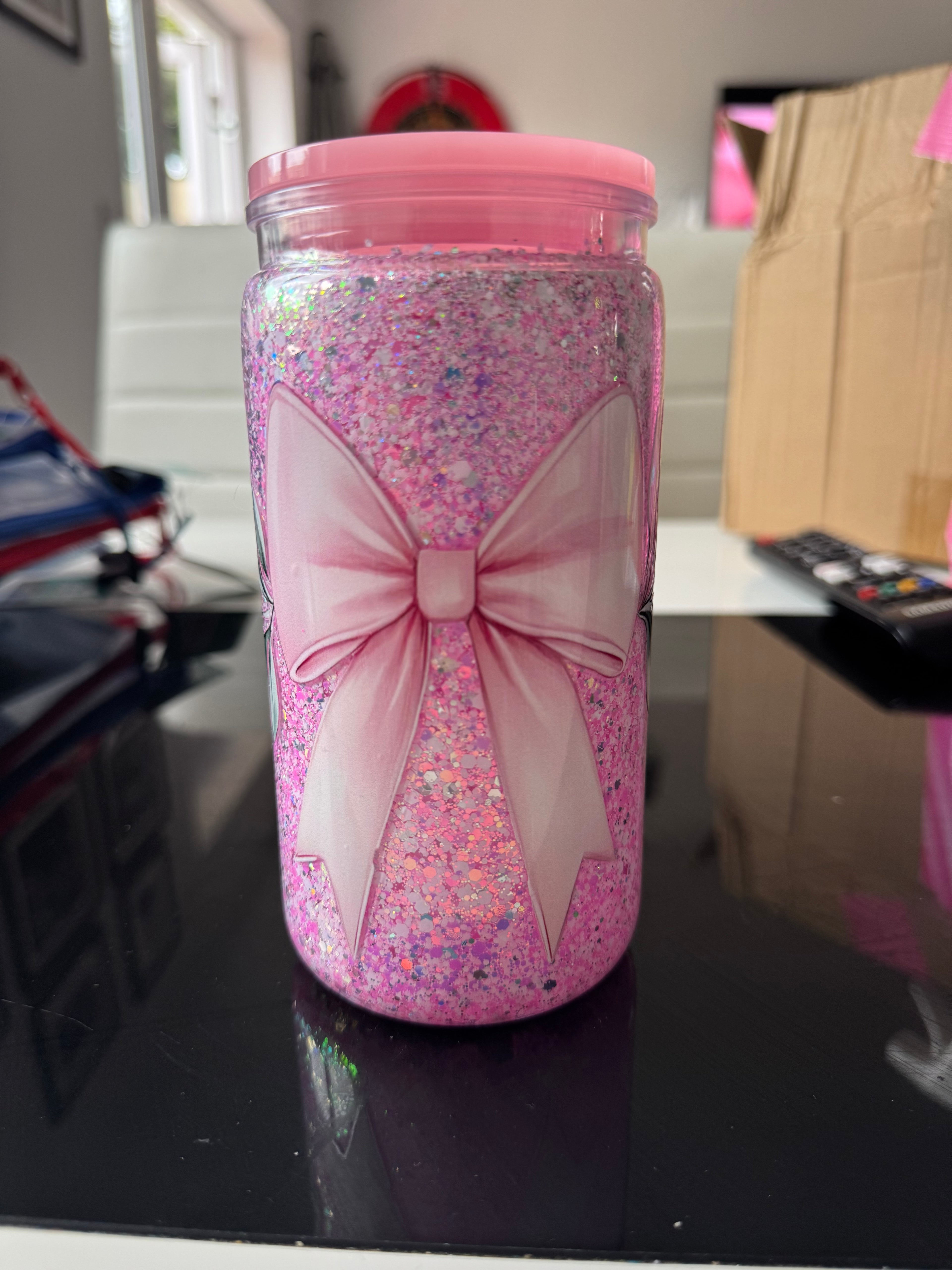 RTS Pretty Bow 16OZ Acrylic Tumbler