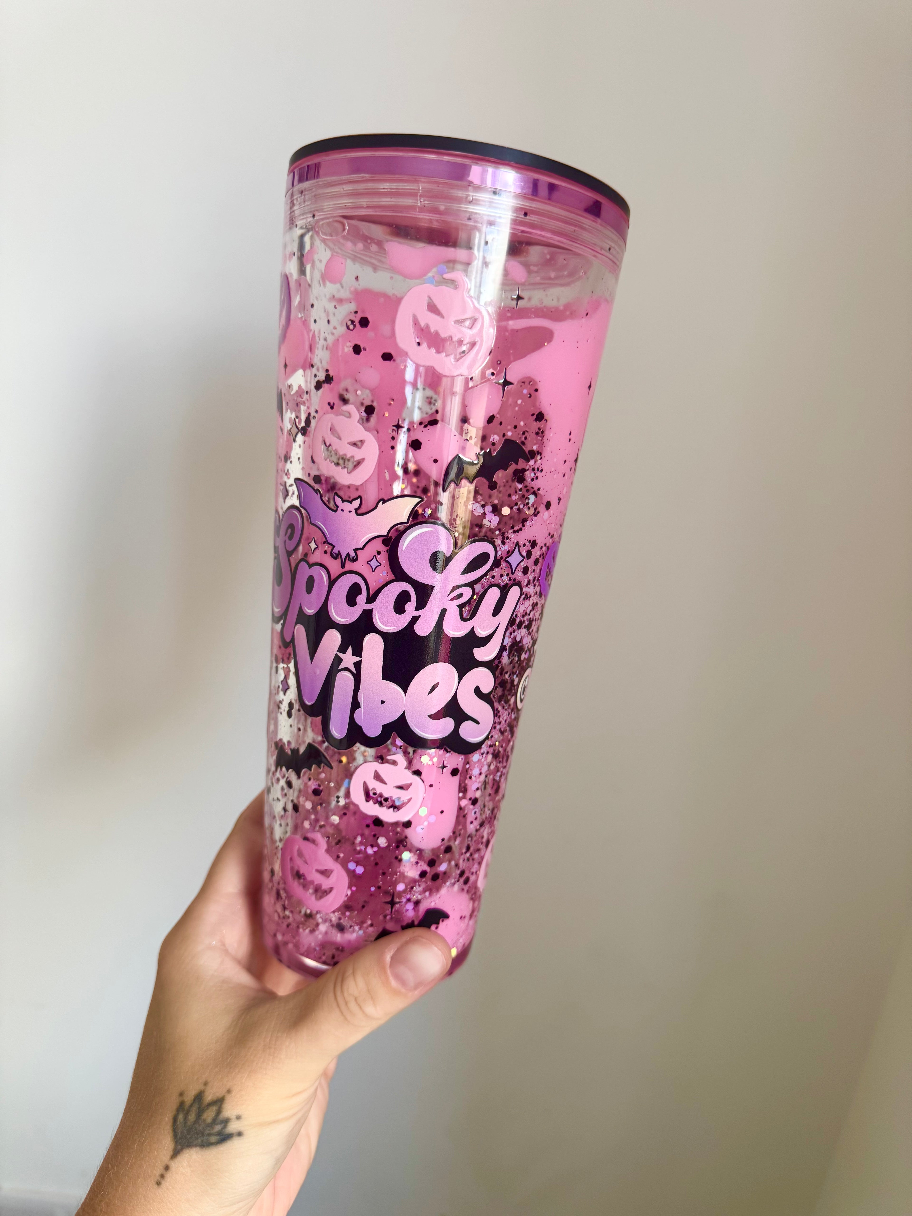 RTS Spooky Season  24OZ LAVA Acrylic Tumbler