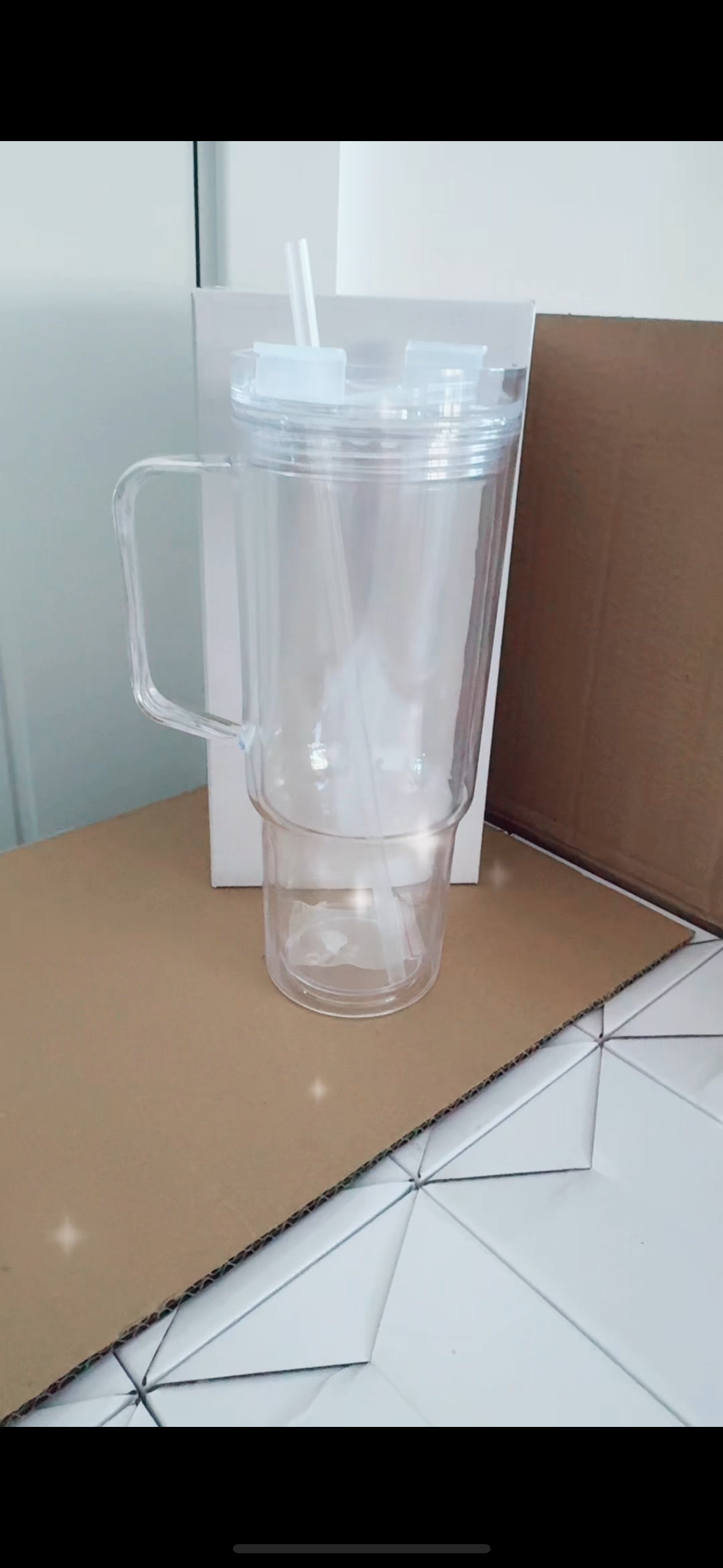 40OZ Acrylic tumbler